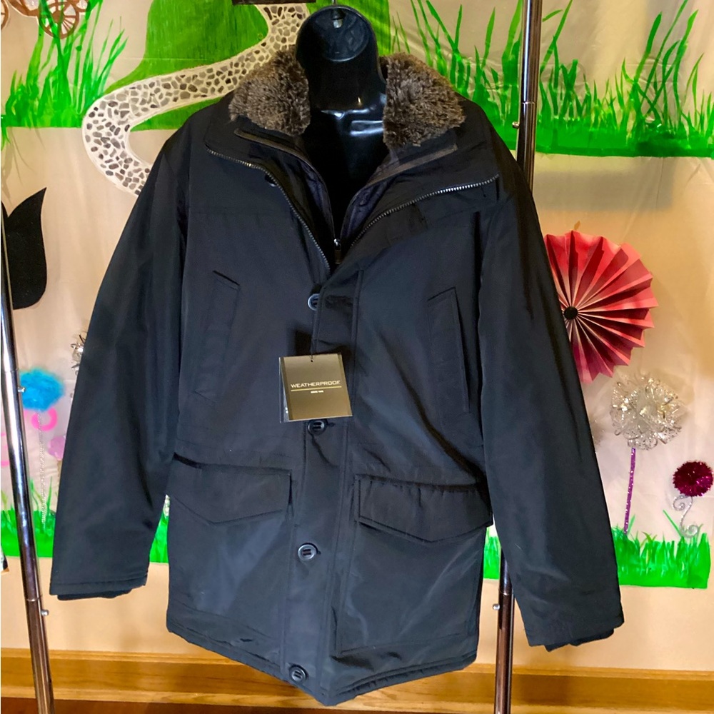 NWT WEATHERPROOF WOMENS RUGGED OXFORD WINTER COAT SZ. S